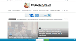 Desktop Screenshot of elpregonero.cl